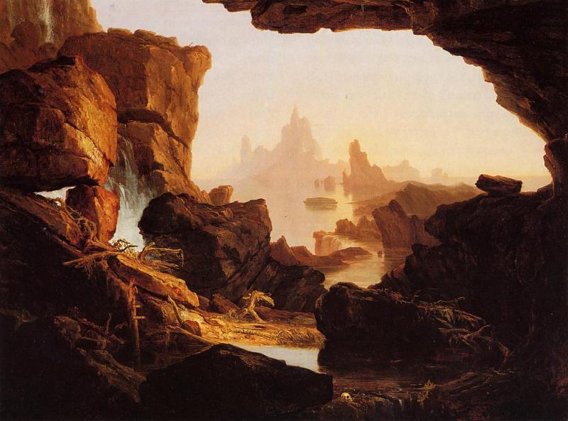 Thomas Cole Subsiding Waters of the Deluge